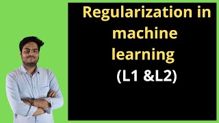 Regularization in machine learning  L1 and L2 Regularization  Lasso and Ridge Regression [upl. by Terrab]