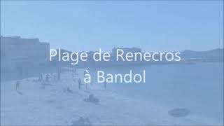 Vidéos de Bandol la plage de Renecros France Bandol [upl. by Edrahc309]