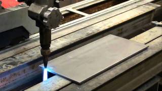 MACHINE SHOP TIPS 38 Flame Cutting Straight Part 1 tubalcain [upl. by Shipp]