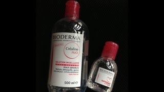 示範用 Bioderma 卸妝水卸妝 [upl. by Piane]