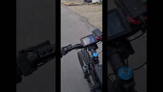 Modified DIY ebike with 1000w Mxus XF19r hub motor acceleration [upl. by Idnis]