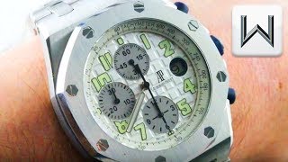 Audemars Piguet Royal Oak Offshore Chronograph 25721STOO1000ST07 Luxury Watch Review [upl. by Hanforrd773]