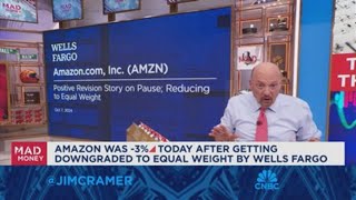 Jim Cramer talks the recent slate of Big Tech downgrades [upl. by Simone]