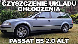 Czyszczenie układu chłodzenia KAMIXEM amp K2  Wymiana płynu chłodniczego  Passat B5 Audi A4 20 ALT [upl. by Rebane]