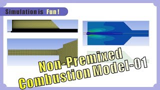 Lets simulate about the Non Premixed Combustion by CFD  Part 01 [upl. by Coheman]