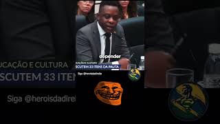 NEGRO DE DIREITA DETONA DEPUTADO DO PSOL direita psol lula bolsonaro viral fyp [upl. by Airb169]