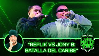 SE VIENE FMS CARIBE 🏴‍☠️ REPLIK VS JONY B EXHIBICIÓN FINAL FMSMEXICO T4 🇲🇽 Votación [upl. by Lais]