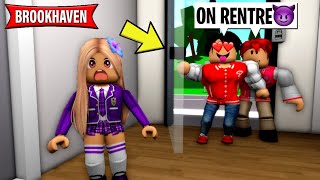 Mes HARCELEURS DE L’ÉCOLE Sont RENTRÉS DANS MA MAISON sur BROOKHAVEN RP ROBLOX… [upl. by Kelsi]