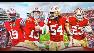 49ers 2023 👀 NFC WEST CHAMPIONS WEEKS 1  8 Best Highlights [upl. by Nnylekoorb]