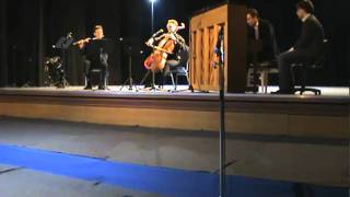 Damase sonate en concert pour flûte piano et cello aria [upl. by Lydia541]