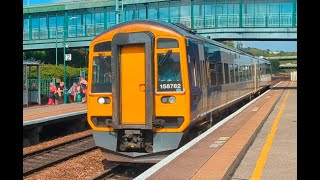 158782 departing Meadowhall with an Ilkley 300824 [upl. by Annola402]