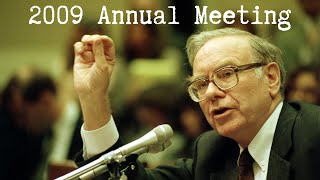 2009 Berkshire Hathaway Annual Meeting Full Version [upl. by Ramsden]