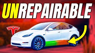 Why you cant repair Teslas batteries [upl. by Kristin570]