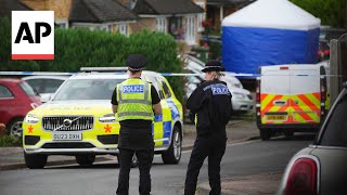 UK police search for man accused of killing family of BBC radio commentator [upl. by Aitital]