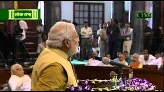 Shri Narendra Modi speech after his election as leader of BJP Parliamentary Party [upl. by Gotcher908]