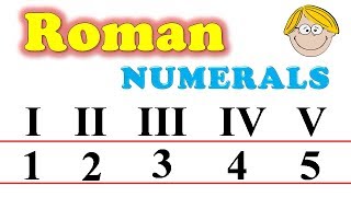 Roman Number  Roman Numerals 1 to 20  Roman Numerals I II III IV V Learn Roman Numbers I to XX [upl. by Barbabra711]