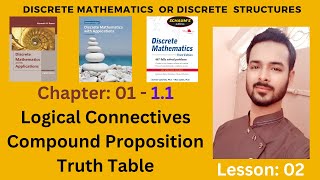 Lesson 02 Logical Connectives in Compound Proposition  Truth Table in Discrete Mathematics [upl. by Yramesor]