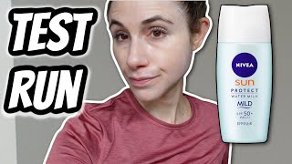 Vlog TESTING NIVEA WATER MILK SPF50  LIBRARY LOWES DrDrayzday [upl. by Suoirtemed]