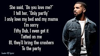 Drake  GODS PLAN Lyrics [upl. by Enirhtak]