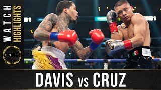 Davis vs Cruz HIGHLIGHTS December 15 2021  PBC on Showtime PPV [upl. by Krystyna]