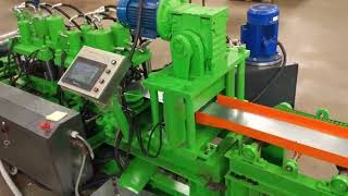 C stud forming machine [upl. by Ellerahs]