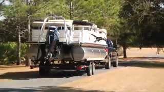 SUN TRACKER Boat Safety 3  Trailering [upl. by Gebelein470]