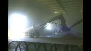 Gruber Portable Belt Conveyor w Slinger Grain [upl. by Narok]