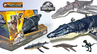 NEW DINO TRACKER KRONOSAURUS Jurassic World Wild Roar Kronosaurus amp Prehistoric Animals Collection [upl. by Ycnalc]