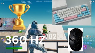 LK67 Gateron Oil Kings  💪360 FPS ASMR Chill❤️  Fortnite 1v1 Build Fights ASMR Gameplay [upl. by Anyel]