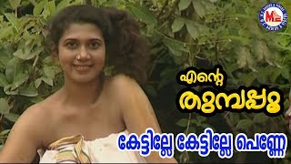 കേട്ടില്ലേ കേട്ടില്ലേ പെണ്ണേKettilleKettillePenneEnteThumbapooSreeramaSongMalayalam [upl. by Ayikan]