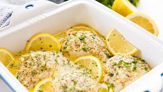 How to Make Easy Baked Cod Fish  The Stay At Home Chef [upl. by Joy938]