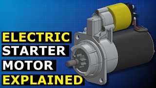 Starter Motor Explained  How a cars electric starter motor works [upl. by Clover43]