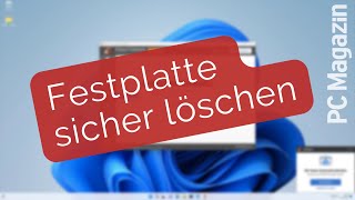 Festplatte sicher löschen [upl. by Janaya677]