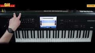 Korg Kronos Music Workstation Demo  PART 3 [upl. by Sirdna]