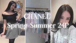 CHANEL 24P  Spring Summer 2024 PreCollection Haul amp TRY ON  Paris Couture Fashion Week Shopping [upl. by Lelah]