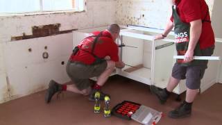 How To Install UShaped Kitchen Cabinets  DIY At Bunnings [upl. by Yromem193]