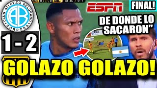 BRUTAL GOLAZO BRYAN REYNA DIO GOLAZO PARA BELGRANO HUMILLAR A 3 JUGADORES ARGENTINOS SORPRENDIDOS [upl. by Asilam206]