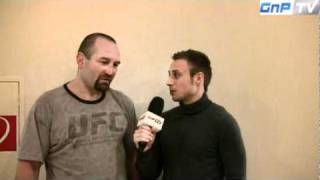 Vladimir Matyushenko UFC 122 Interview in Germany English with German Translation [upl. by Ewold904]