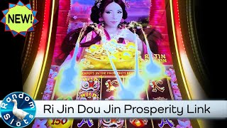 Ri Jin Dou Jin Prosperity Link Slot Machine Bonus [upl. by Annairda957]