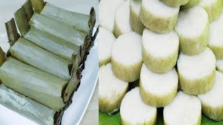 Cara Masak Lontong Daun Pisang Hanya 12 Menit Mateng Sempurna Pulen Padat amp Praktis Hemat Gas [upl. by Giustina700]