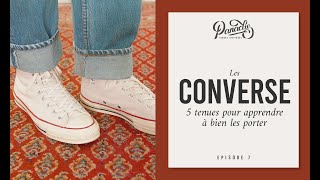 CONVERSE  5 1 tenues pour bien porter ces sneakers  Panache 7 [upl. by Stephen]