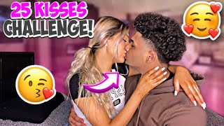 25 TYPES OF KISSES CHALLENGE WITH MY EXGIRLFRIEND 👀 [upl. by Wheaton]