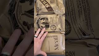 MRE Mail Call 📦 Never Reviewed Rations [upl. by Tenom]