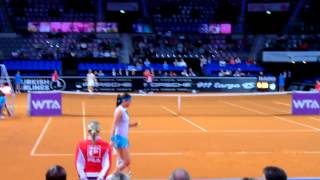 Mona Barthel vs Alja Tomljanovic  Porsche Tennis Grand Prix Stuttgart 2014 [upl. by Rosel]