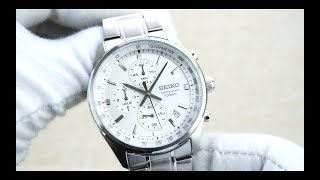 SEIKO CHRONOGRAPH SSB375P1 [upl. by Bourke212]