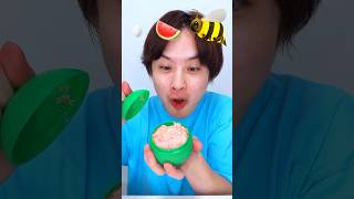 Egg Chocolate Watermelon Candy Bee Jelly Which one is best amazingfacts facts [upl. by Yecnay]