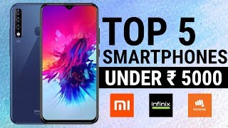 Top 5 Phones Under 5000  Best Budget 4G Phones  Smartphone Upto 5000  Phone List Upto 5K  HINDI [upl. by Wynnie]