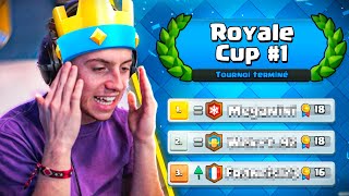 JORGANISE UN TOURNOIS CLASH ROYALE  RoyaleCup 1 [upl. by Henry]