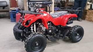 50cc kids Atv Four Wheeler Quad Model 7B How To Start Easily amp Product Features [upl. by Ramed172]