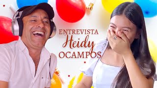 ENTREVISTA A💥HEIDY OCAMPOS💥  Bellísima y entretenida entrevista que TE CONMOVERÁ [upl. by Dyanna225]